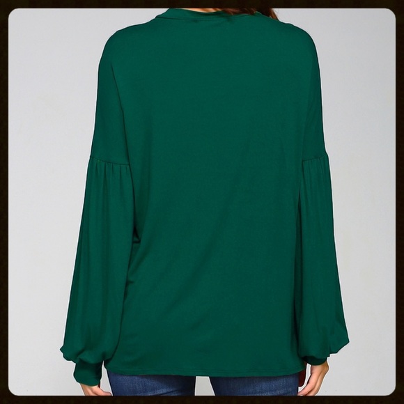 ✨BNWT JERSEY BALLOON BLOUSE✨ - Picture 6 of 6